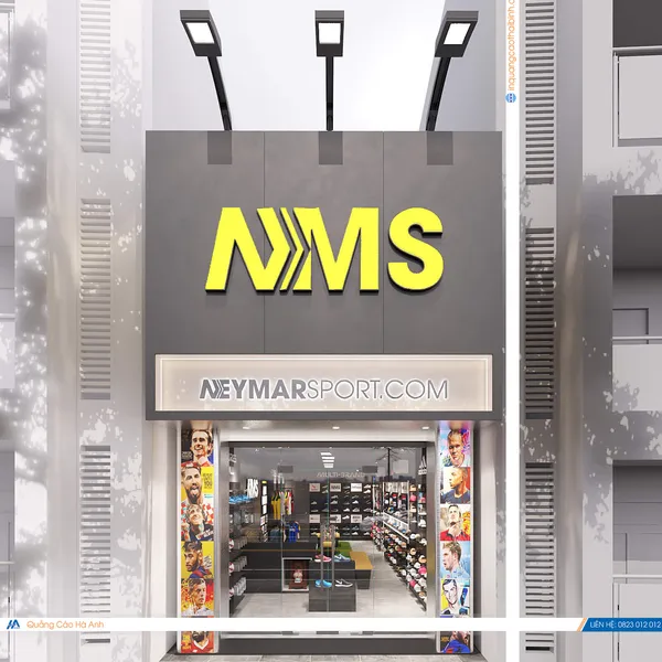 Thiết kế showroom giầy Nema