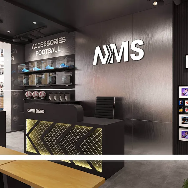 Thiết kế showroom giầy Nema