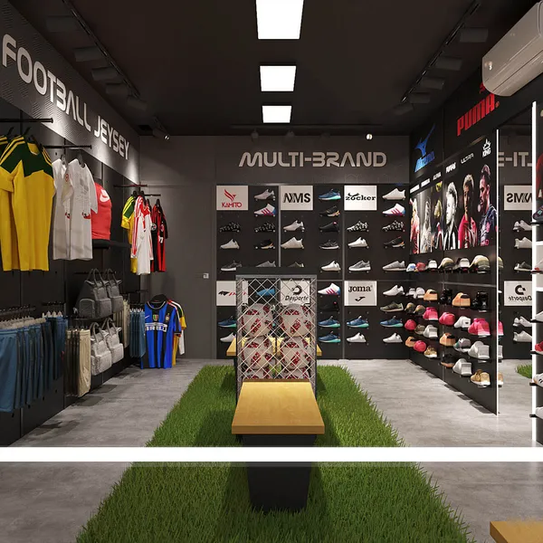 Thiết kế showroom giầy Nema