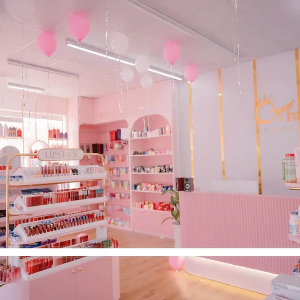 Thi công shop mỹ phẩm Cyn Beauty – Dấu ấn chuyên nghiệp từ Quảng cáo Hà Anh