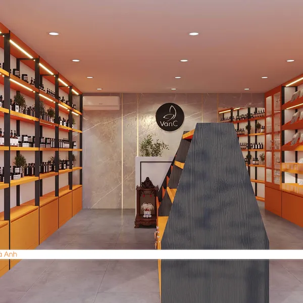 Thiết kế shop mỹ phẩm VanC Beauty & Skincare 