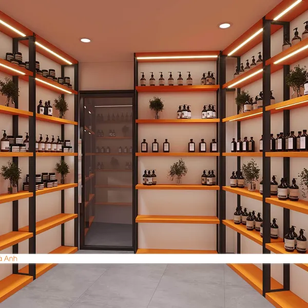 Thiết kế shop mỹ phẩm VanC Beauty & Skincare 