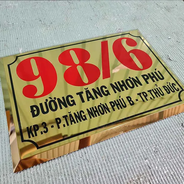 Biển Công Ty Bằng Đồng tại Thái Bình