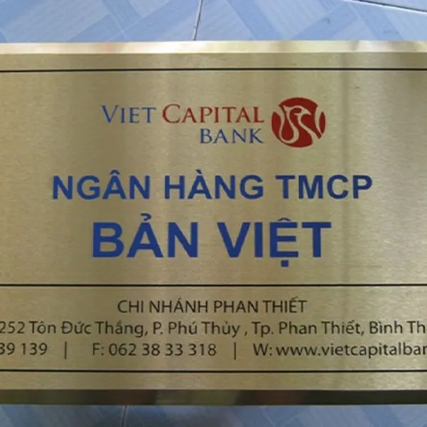 Biển Công Ty Bằng Đồng tại Thái Bình