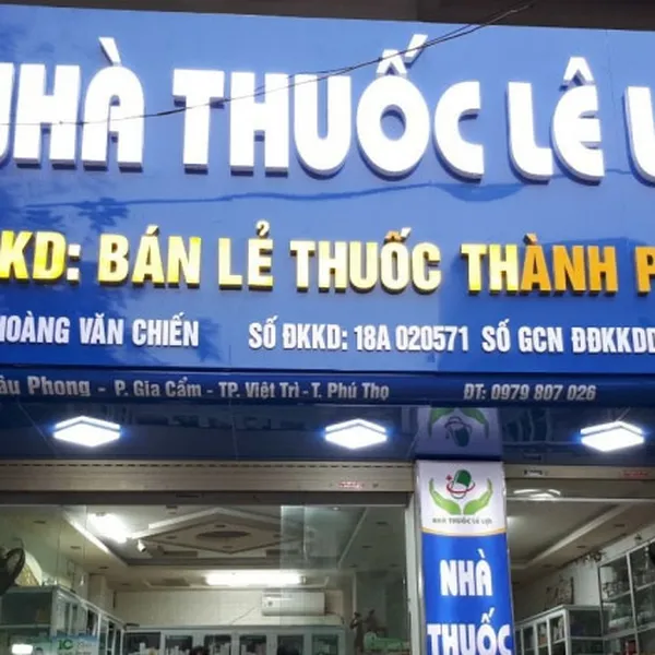 Bảng Hiệu Nhà Thuốc Tây Đạt GPP Đẹp Hút Mắt