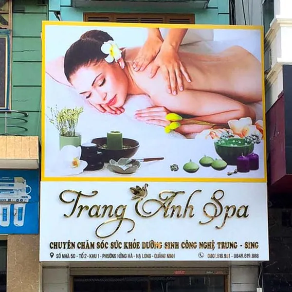 Top mẫu Biển Bạt Spa 