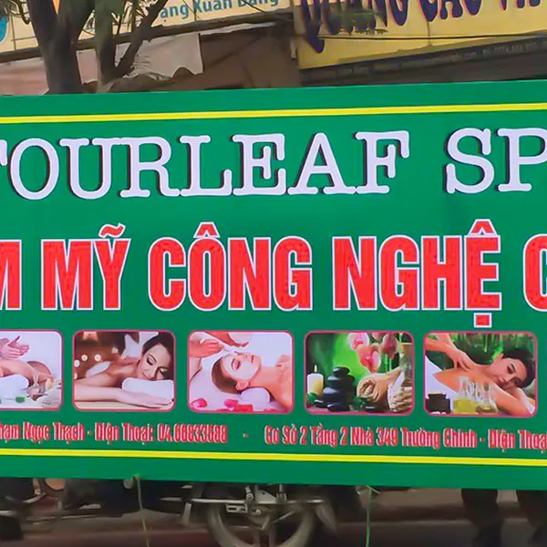 Top mẫu Biển Bạt Spa 