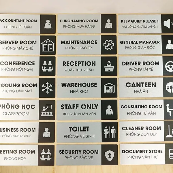 Biển Công Ty Alu Nhôm Xước tại Thái Bình – Sang Trọng, Bền Đẹp và Chuyên Nghiệp