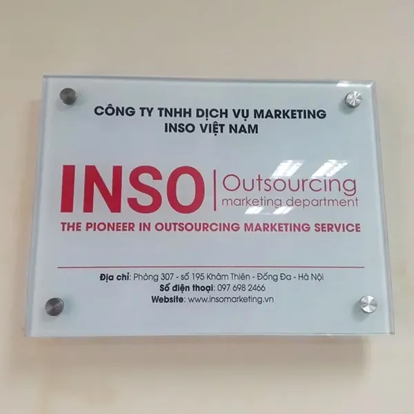 Làm Biển Hiệu Công Ty MiCA - 50 Mẫu Bảng Tên Công Ty Đẹp Nhất