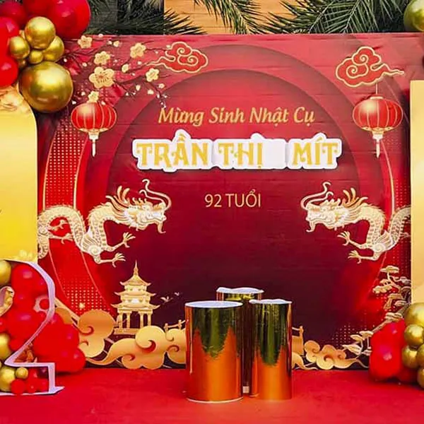 IN Phông Bạt Mừng Thọ - Bạt Tất Niên - Bạt Năm Mới