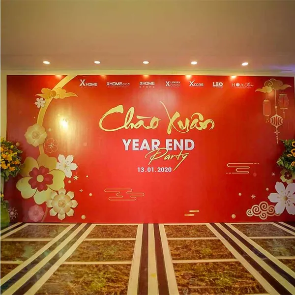 IN Phông Bạt Mừng Thọ - Bạt Tất Niên - Bạt Năm Mới