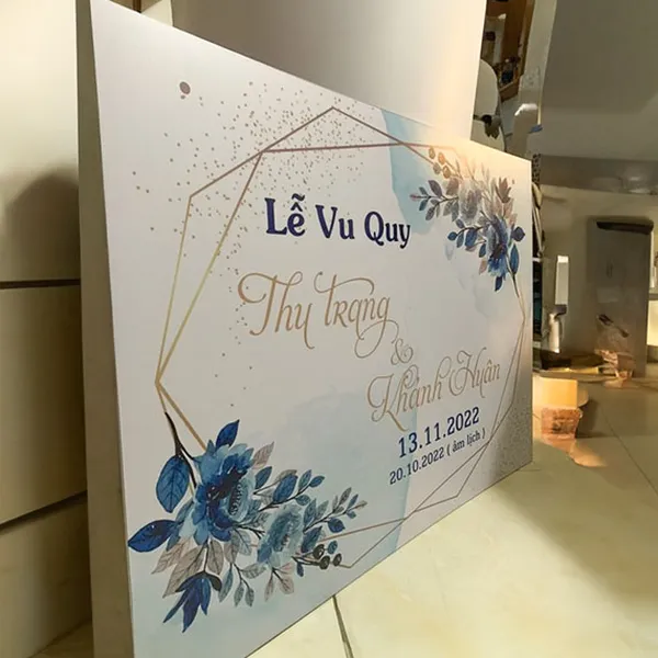 IN Phông Bạt Cưới - In nhanh lấy liền