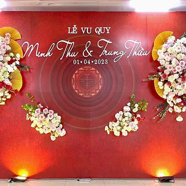 IN Phông Bạt Cưới - In nhanh lấy liền