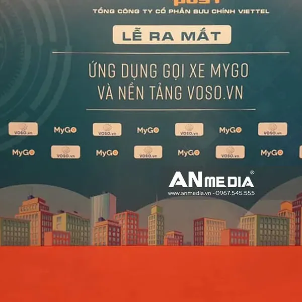 In Backdrop sân khấu