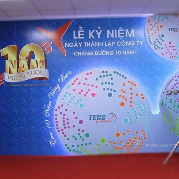 In Backdrop sân khấu