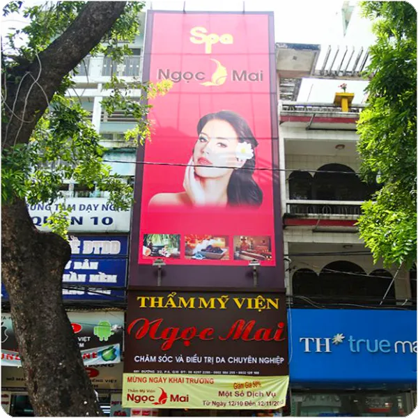 Top mẫu Biển Bạt Spa 