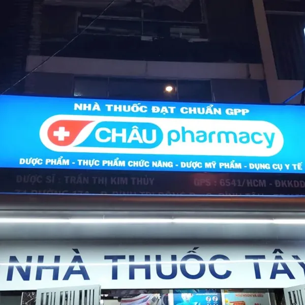 Bảng Hiệu Nhà Thuốc Tây Đạt GPP Đẹp Hút Mắt