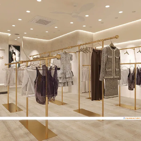 Thiết kế thi công Shop thời trang nữ Hồng Víc