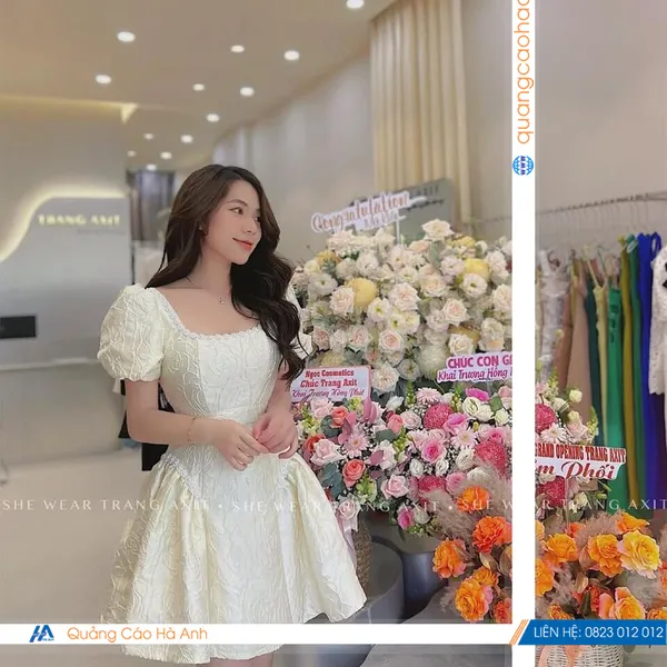 Thiết kế thi công Shop thời trang Trang Axit