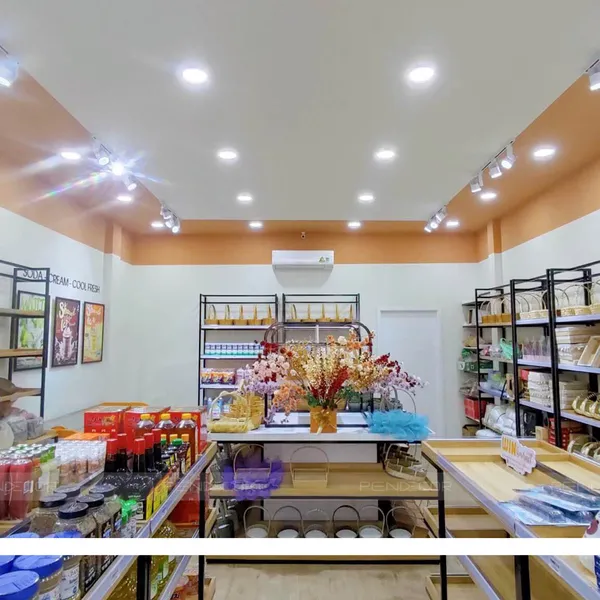 Thiết kế thi công cửa hàng thực phẩm và trái cây nhập khẩu