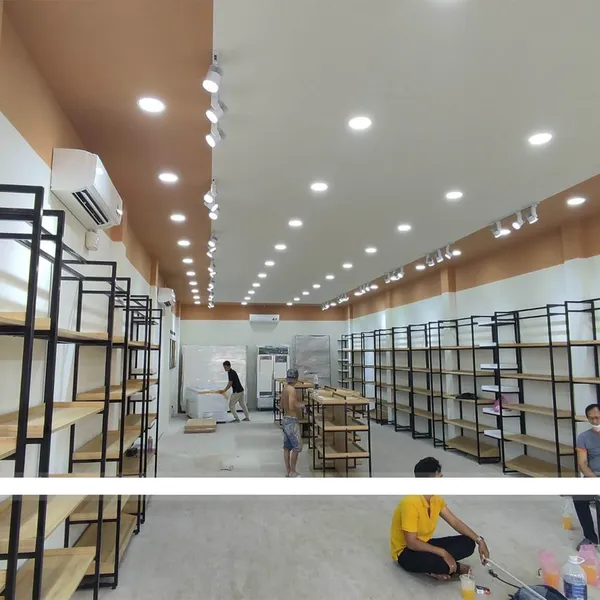 Thiết kế thi công cửa hàng thực phẩm và trái cây nhập khẩu