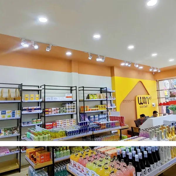 Thiết kế thi công cửa hàng thực phẩm và trái cây nhập khẩu