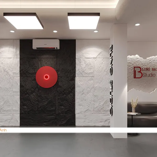 Thiết kế salon tóc Bling hair Studio