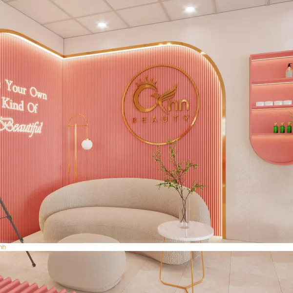 Thiết kế shop mỹ phẩm Cyn Beauty