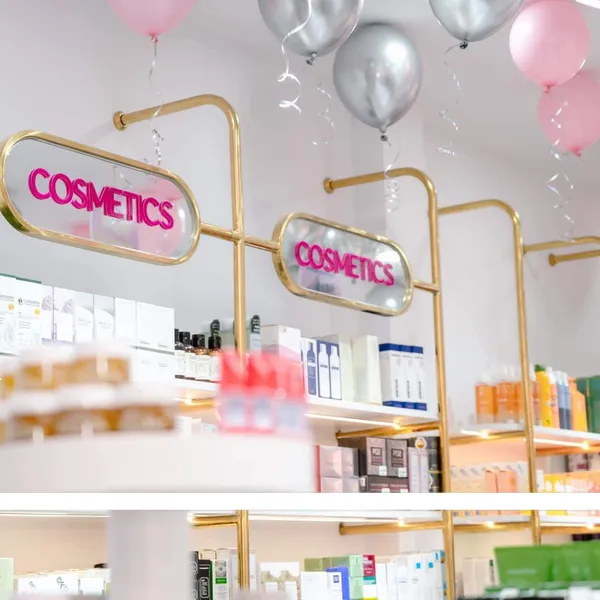 Thi công shop mỹ phẩm Thương Cosmetics
