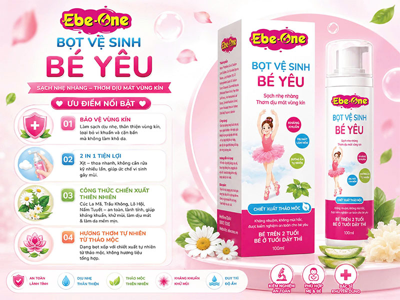 Ưu Điểm Nổi Bật Bọt Vệ Sinh Vùng Kín Dịu Nhẹ Cho Bé Ưu Điểm Nổi Bật Bọt Vệ Sinh Vùng Kín Dịu Nhẹ Cho Bé