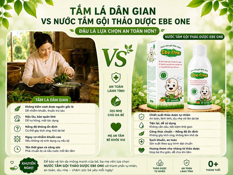 Tắm Lá Dân Gian Và Nước Tắm Thảo Dược Cho Bé Đâu Là Sự Lựa Chọn An Toàn Hơn Tắm Lá Dân Gian Và Nước Tắm Thảo Dược Cho Bé Đâu Là Sự Lựa Chọn An Toàn Hơn