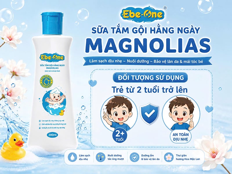 Đối Tượng Sử Dụng Sữa Tắm Gội Magnolias 2 Trong 1 Đối Tượng Sử Dụng Sữa Tắm Gội Magnolias 2 Trong 1