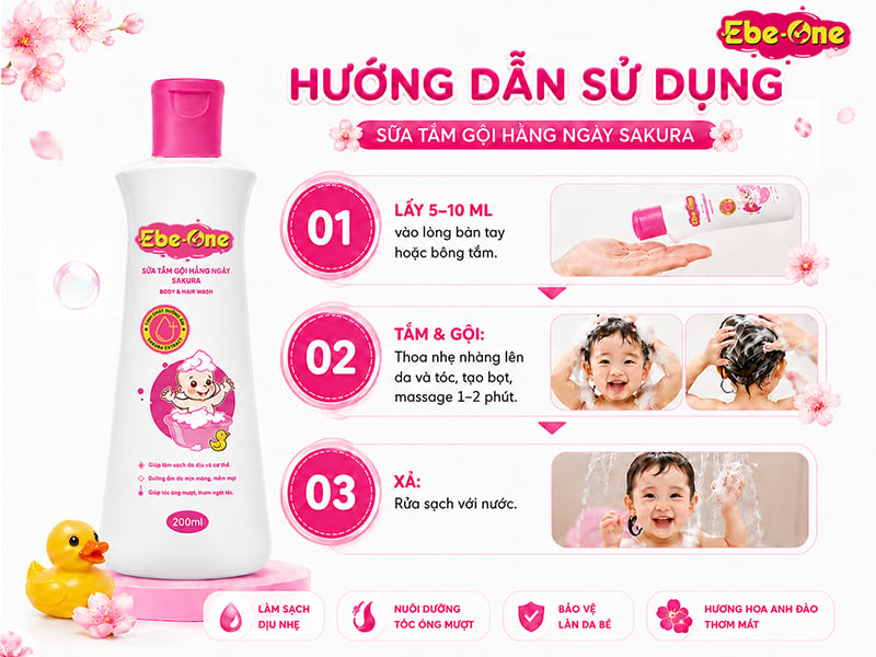 Hướng Dẫn Sử Dụng Sữa Tắm Gội Đúng Cách Hướng Dẫn Sử Dụng Sữa Tắm Gội Đúng Cách