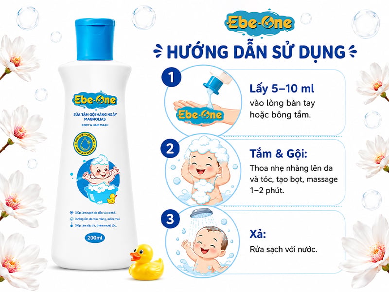 Hướng Dẫn Sử Dụng Sữa Tắm Gội Đúng Cách Hướng Dẫn Sử Dụng Sữa Tắm Gội Đúng Cách