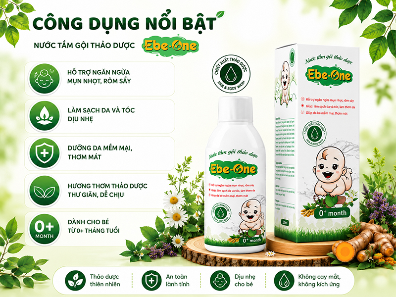 Công Dụng Nổi Bật Nước Tắm Gội Thảo Dược Cho Bé Công Dụng Nổi Bật Nước Tắm Gội Thảo Dược Cho Bé