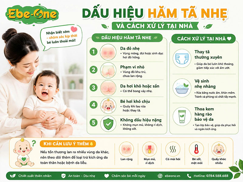 Dấu Hiệu Hăm Tã Nhẹ Và Cách Xử Lý Tại Nhà Dấu Hiệu Hăm Tã Nhẹ Và Cách Xử Lý Tại Nhà