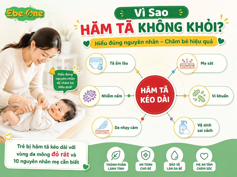 Hiểu Đúng Nguyên Nhân, Chăm Bé Hiệu Quả Khỏi Hăm Tã Hiểu Đúng Nguyên Nhân, Chăm Bé Hiệu Quả Khỏi Hăm Tã
