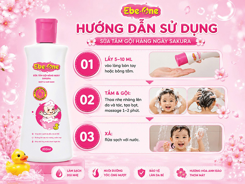 Hướng Dẫn Sử Dụng Sữa Tắm Gội Đúng Cách Hướng Dẫn Sử Dụng Sữa Tắm Gội Đúng Cách