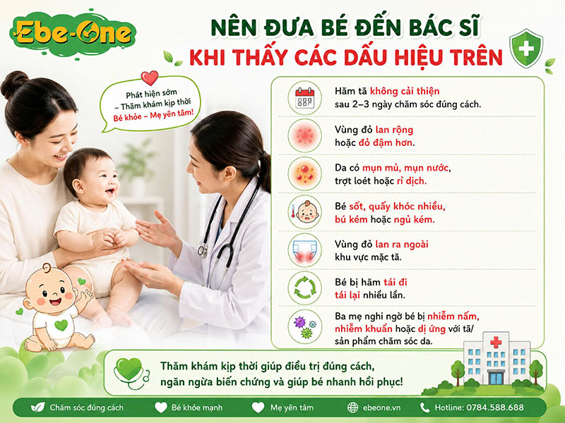 Nên Đưa Bé Đến Bác Sĩ Khi Thấy Các Dấu Hiệu Trên Nên Đưa Bé Đến Bác Sĩ Khi Thấy Các Dấu Hiệu Trên