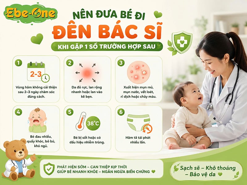 Nên Đưa Bé Đến Bác Sĩ Khi Thấy Các Dấu Hiệu Trên Nên Đưa Bé Đến Bác Sĩ Khi Thấy Các Dấu Hiệu Trên