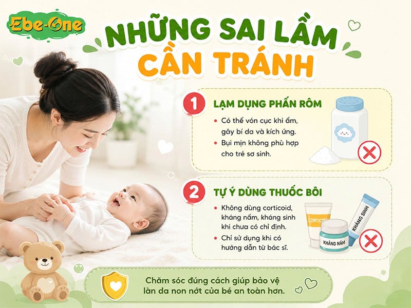 Những sai lầm ba mẹ cần nên lưu ý Những sai lầm ba mẹ cần nên lưu ý