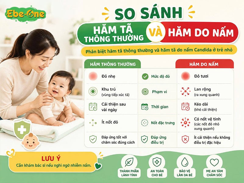 Phân Biệt Hăm Tã Thông Thường Và Hăm Tã Do Nấm Candida Ở Trẻ Nhỏ Phân Biệt Hăm Tã Thông Thường Và Hăm Tã Do Nấm Candida Ở Trẻ Nhỏ