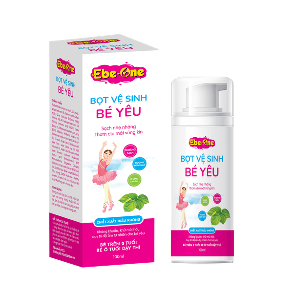 Bọt Vệ Sinh Bé Yêu Ebe-One - Dịu Nhẹ Tự Nhiên, An Toàn Tuyệt Đối