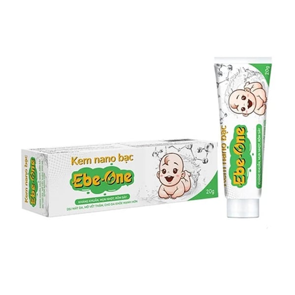 Kem Nano Bạc Ebe-One kháng khuẩn, tái tạo da, mờ thâm sẹo