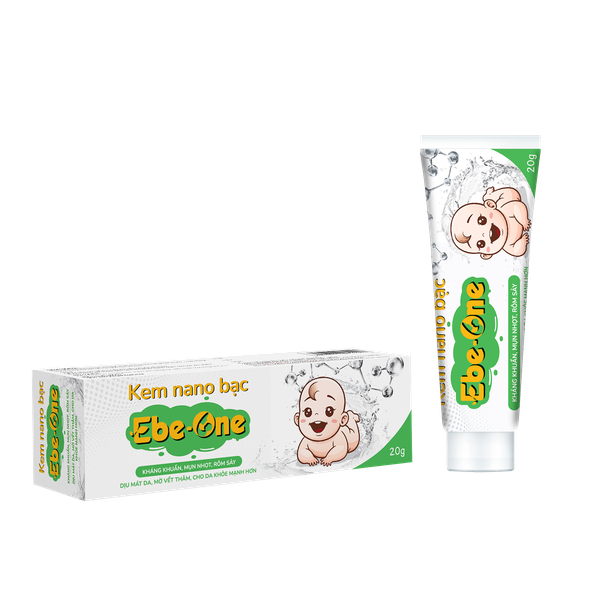 Kem Nano Bạc Ebe-One kháng khuẩn, tái tạo da, mờ thâm sẹo