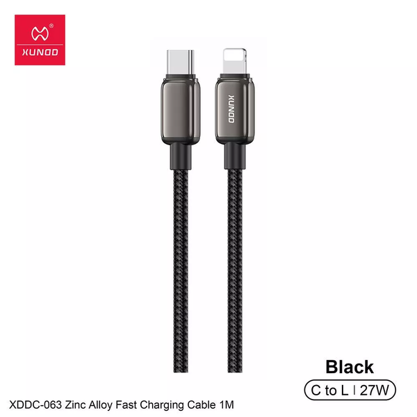 Cáp sạc nhanh iPhone XUNDD XDDC-063 sạc chuẩn PD 27W bền bỉ vượt thời gian _spXDDC063CtoIOS 