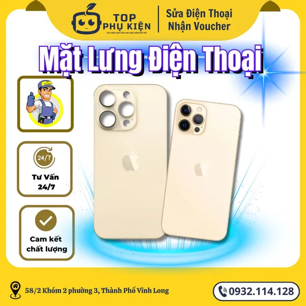 Thay kính lưng iPhone XR tại Vĩnh Long – Lấy ngay, đẹp như mới