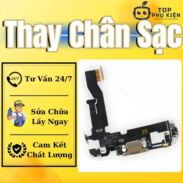 iPhone X sạc chập chờn – dấu hiệu hỏng bo sạc