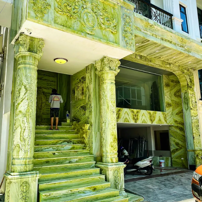 Thi công, xây lắp công trình nhà ở đá cao cấp
