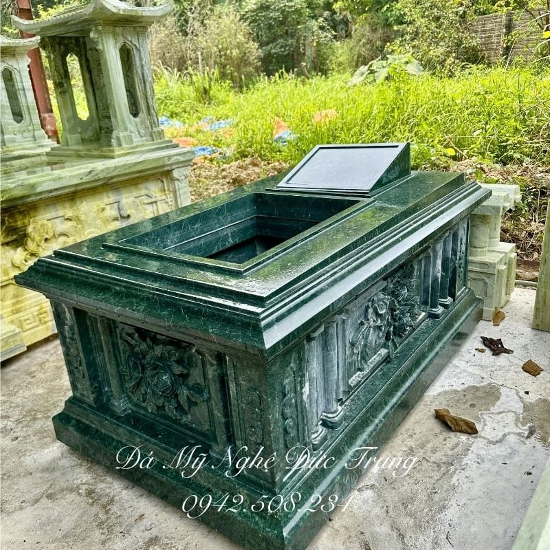Mộ Đá Xanh Ấn Độ Cao Cấp